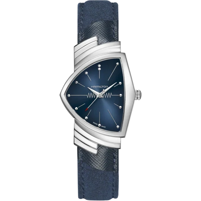 Ventura Blue Dial 33MM Quartz H24411942