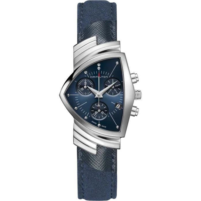 Ventura Chrono Blue Dial 32MM Quartz H24432941