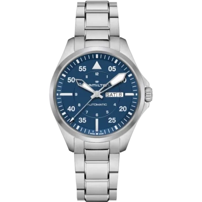 Hamilton Khaki Aviation Pilot Day Date Blue Dial Automatic 42MM H76245840