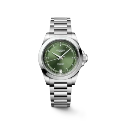 Conquest Green Dial 34MM Automatic L34304076