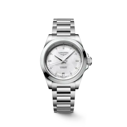 Conquest Mother of Pearl Dial 34MM Automatic L34304876