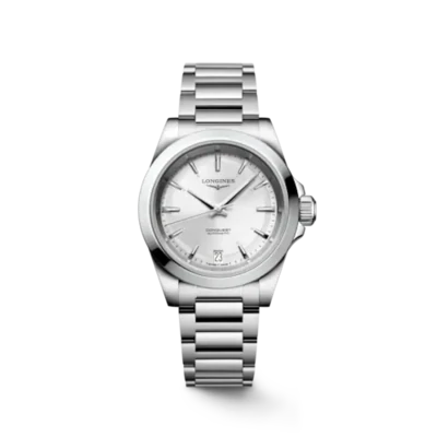 Conquest Silver Dial 34MM Automatic L34304726