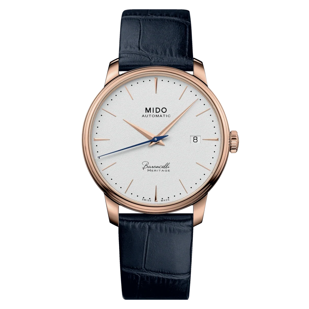 Mido Baroncelli Heritage 39 MM Ivory Dial Automatic M027.407.36.261.00