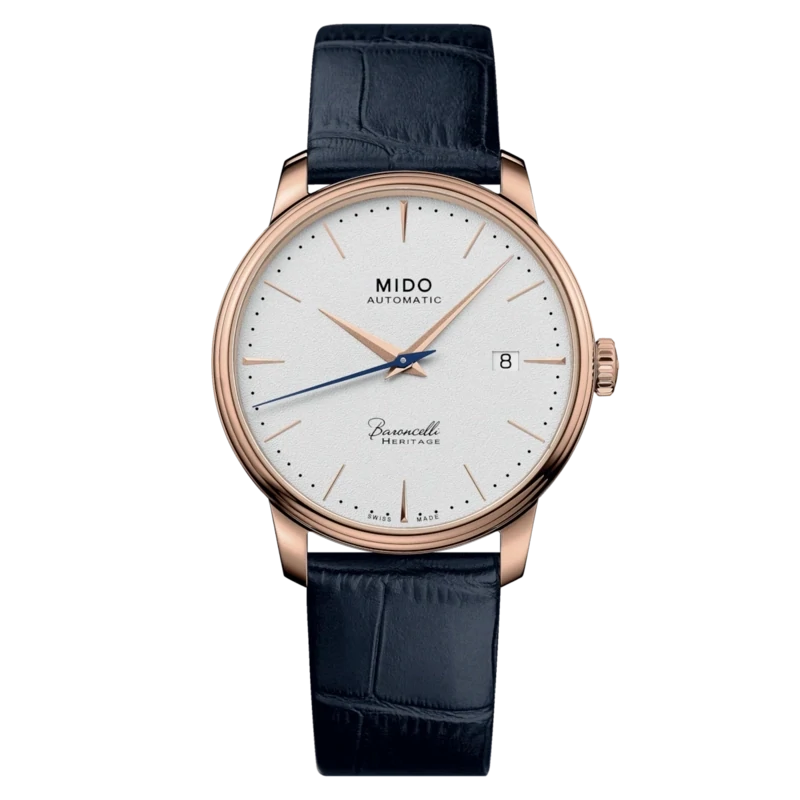 Mido Baroncelli Heritage 39 MM Ivory Dial Automatic M027.407.36.261.00