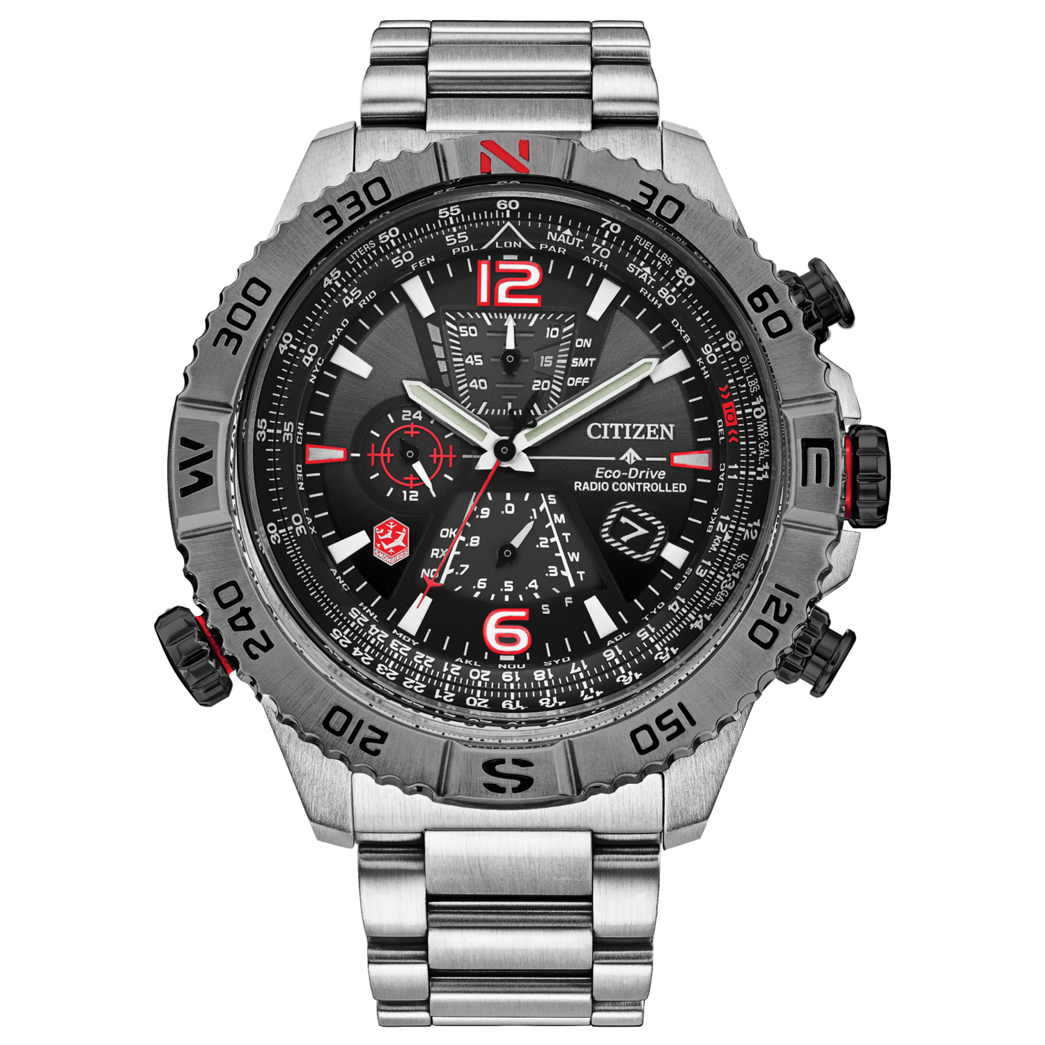 Citizen Promaster Navihawk A-T Black Dial 48MM Eco-Drive AT8228-53E