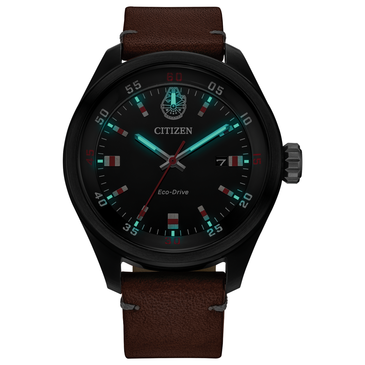 Citizen Chewbacca Black Dial 43MM Eco-drive AW5008-06W