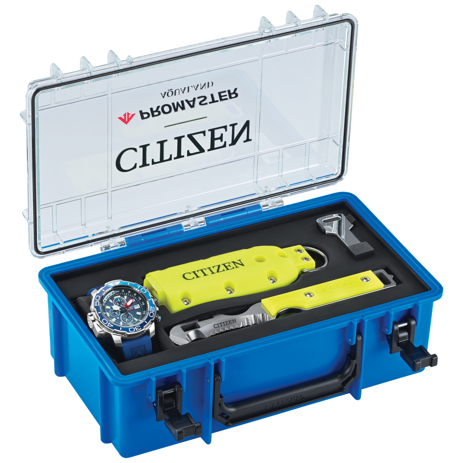 Citizen Promaster Aqualand Black Dial 46MM Eco-drive BJ2169-88E