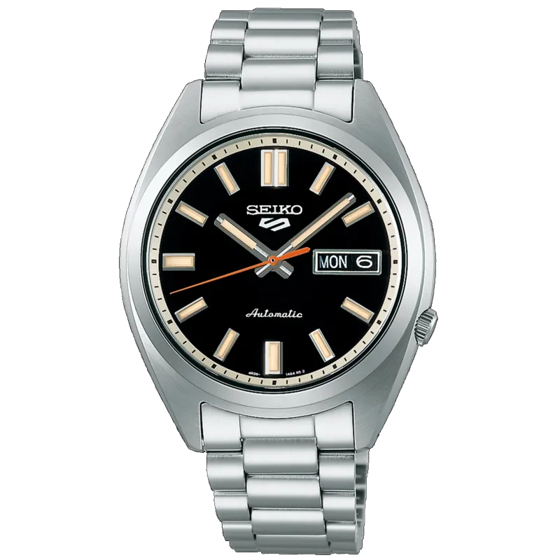 Seiko 5 Sports SNXS Black Dial 37MM &#39;Deep Black Wash&#39; Classic SRPK89K1