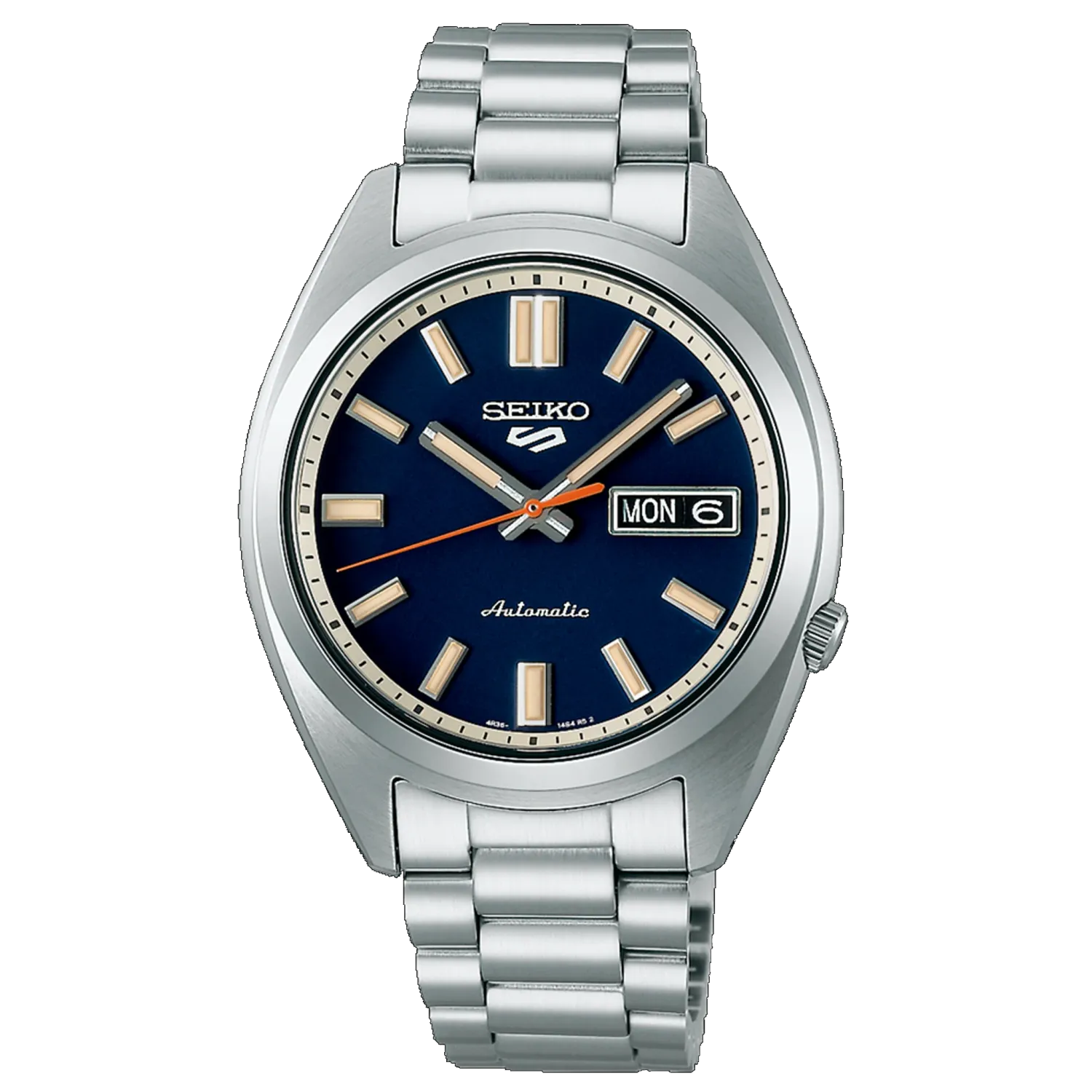 Seiko 5 blue automatic on sale