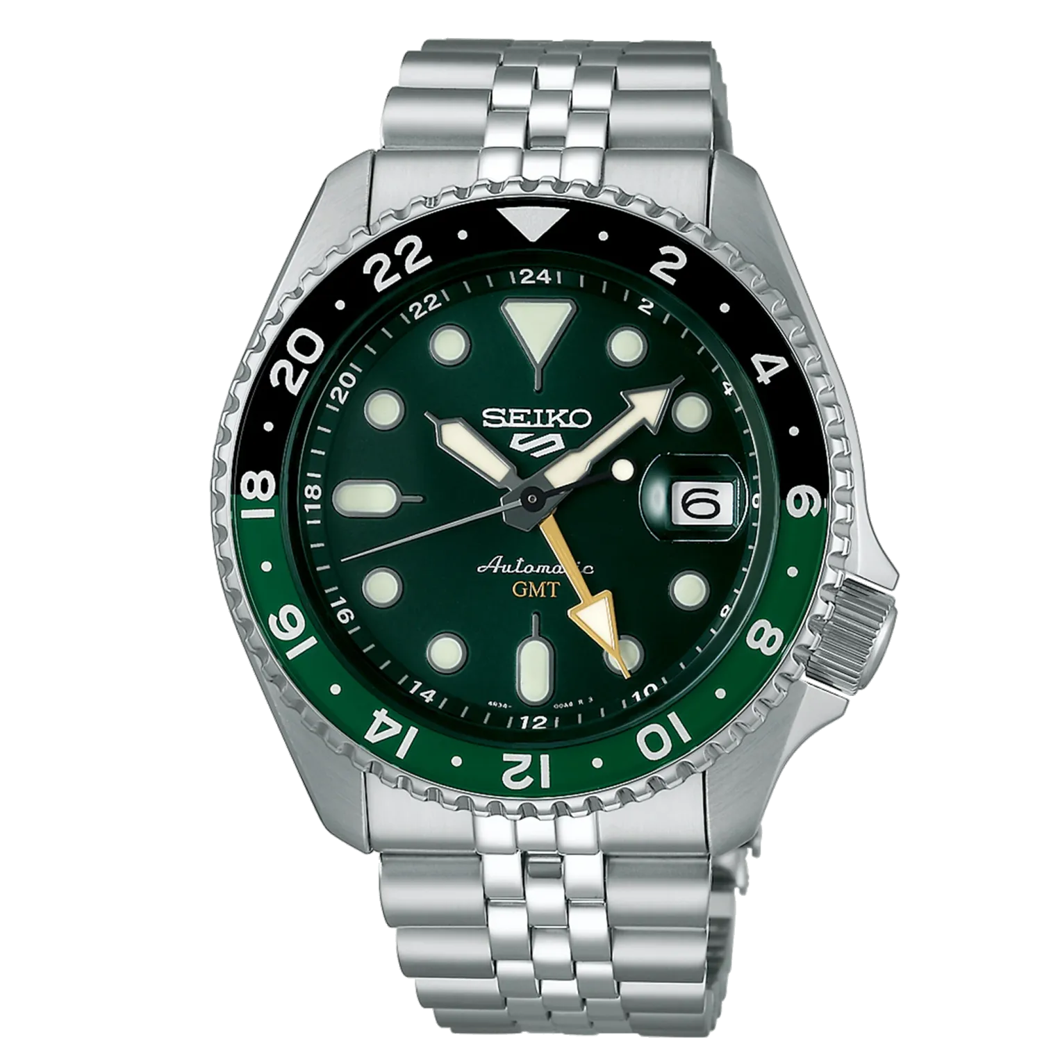 Seiko 5 Sports GMT Green Dial 43MM Automatic SSK035