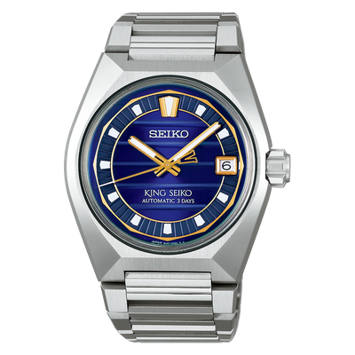 King Seiko VANAC 41MM Purple Dial SLA083