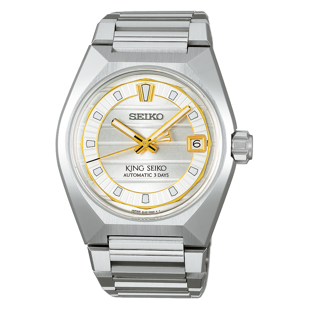 King Seiko VANAC 41MM Silver Dial SLA087