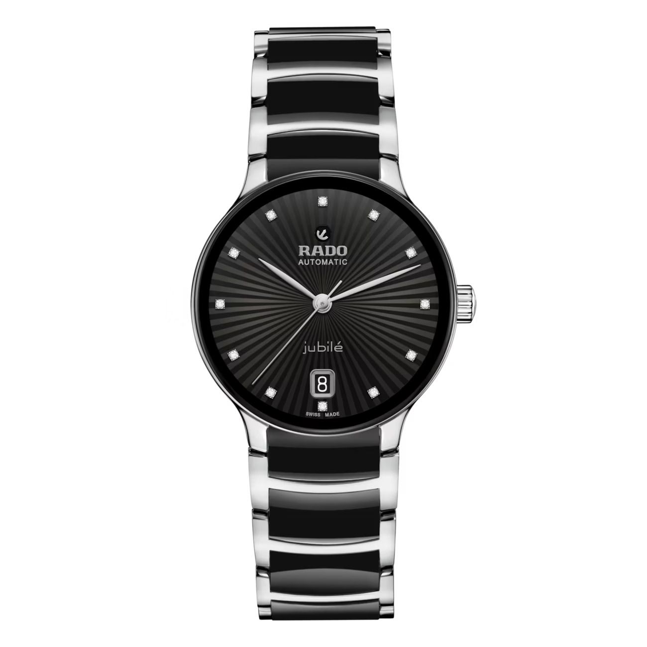 Centrix Diamonds Black Dial 35MM Automatic R30031742