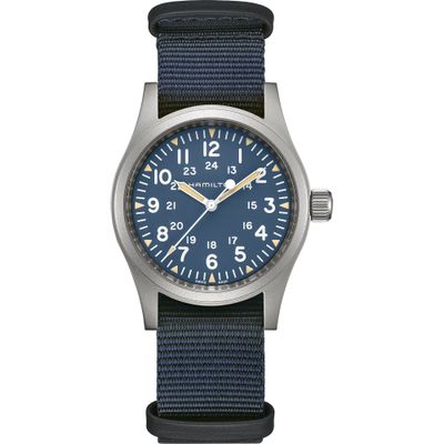 Khaki Field Blue Dial 38MM Mechanical H69439940