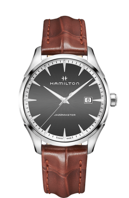 Jazzmaster Grey Dial 40MM Quartz H32451581