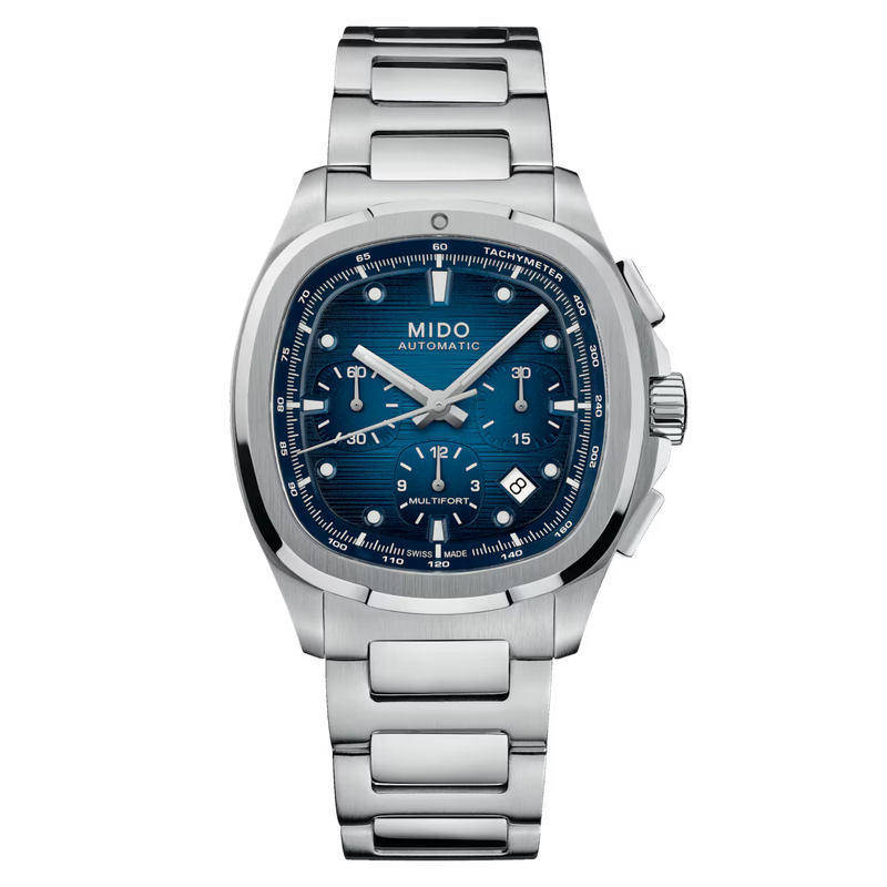 Multifort TV Chronograph 41MM Blue Dial