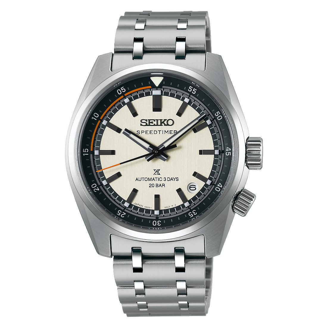 Prospex Speedtimer Silver Dial 40 MM Automatic SPB513