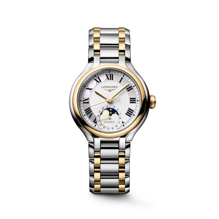 Longines PrimaLuna Silver Dial 34MM Automatic Moonphase L81265797