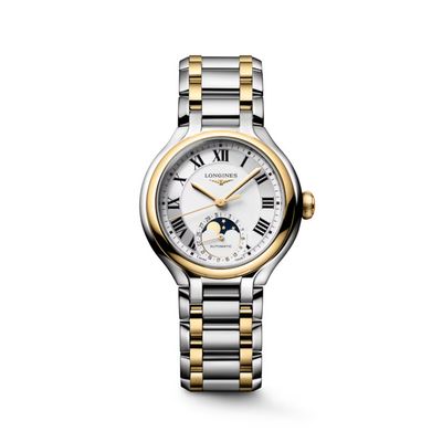 Longines PrimaLuna Silver Dial 34MM Automatic Moonphase L81265797
