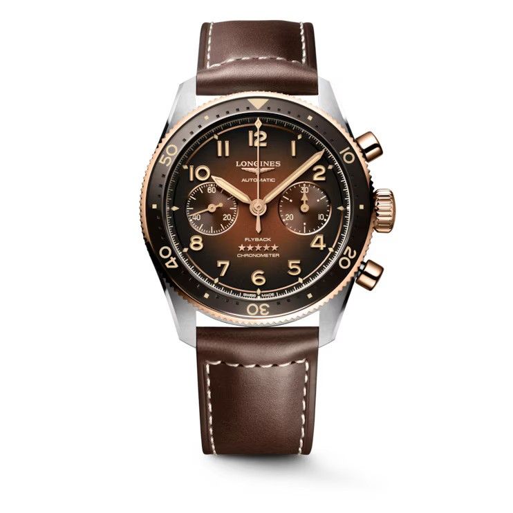 Longines Spirit Flyback Brown Dial 42 MM Automatic L38215592