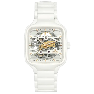 True Square Open Heart White Dial 38MM Automatic R27126012