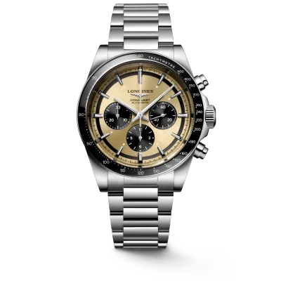 Conquest GMT Sport Brown Dial 42MM Automatic L38354326