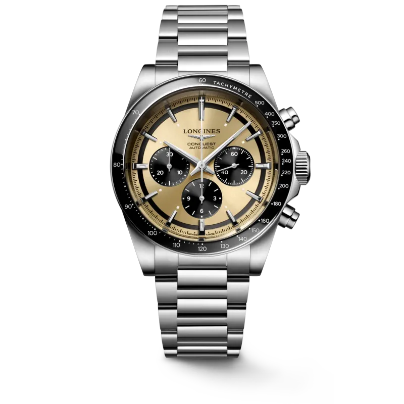 Conquest GMT Sport Brown Dial 42MM Automatic L38354326
