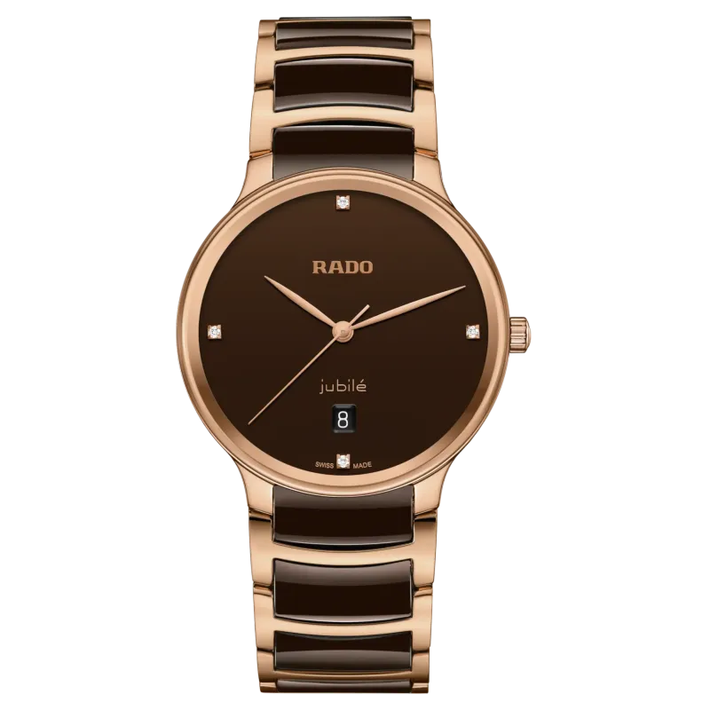 Centrix Diamonds Brown Dial 40MM Quartz R30023712