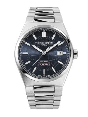 Highlife Heart Beat 39MM Blue Dial Automatic FC-303BL3NH6B