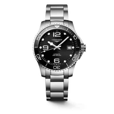 HydroConquest Black Dial Diver 39MM Automatic L37804566
