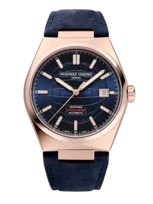 Highlife Heart Beat 39MM Blue Dial Automatic FC-303N3NH4