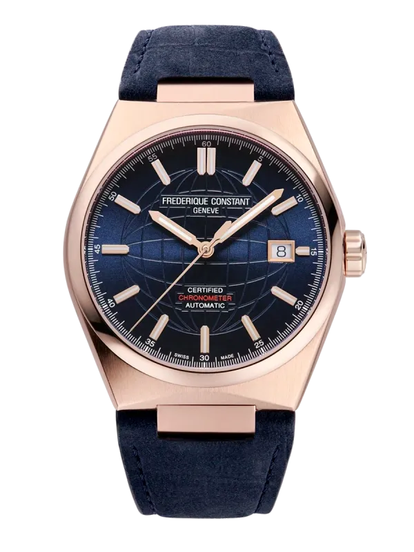 Highlife Heart Beat 39MM Blue Dial Automatic FC-303N3NH4