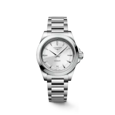 Conquest Silver Dial 34MM Automatic L34304726