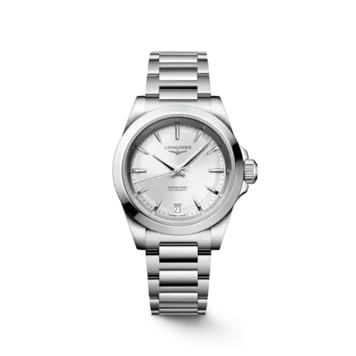 Conquest Silver Dial 34MM Automatic L34304726