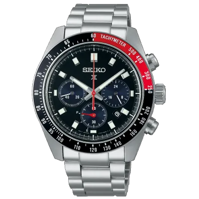 Prospex Speedtimer Black Dial 40 MM Solar SSC915