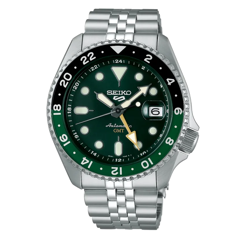 Seiko 5 Sports GMT Green Dial 43MM Automatic SSK035