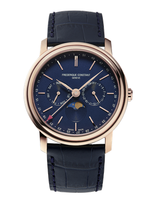Index Business Timer 40MM Blue Dial Quartz FC-270N4P4