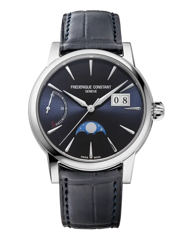 Manufacture Classic Power Reserve Big Date 40MM Blue Dial Automatic FC-735N3H6