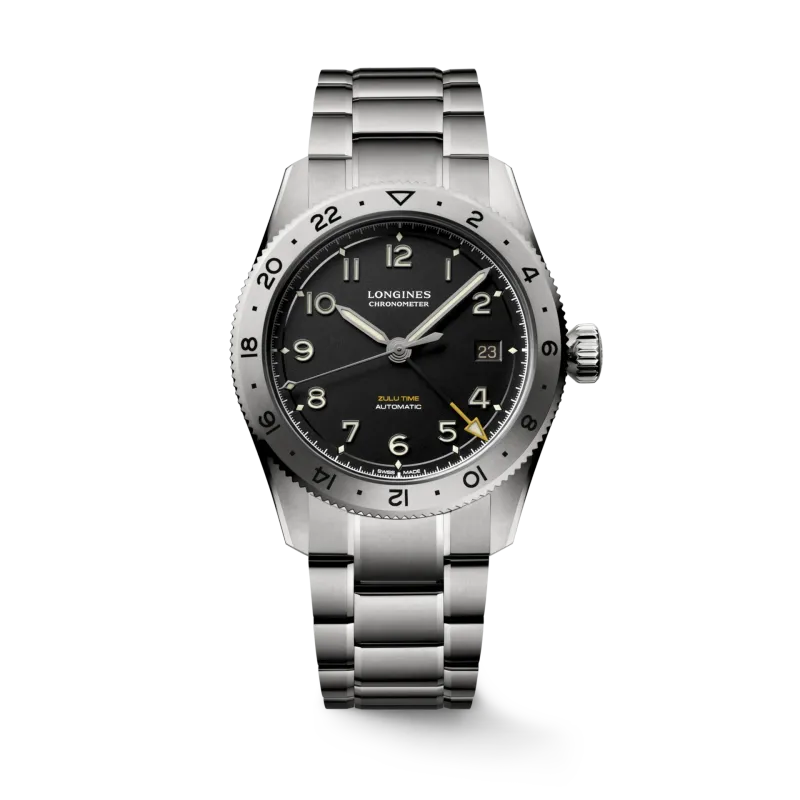 Longines Spirit Zulu Time X Hodinkee Black Dial 39 MM Automatic L38021596