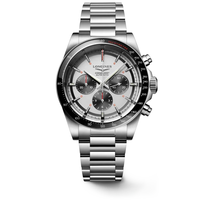 Conquest GMT Sport White Dial 42MM Automatic L38354726