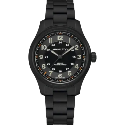 Hamilton Khaki Field Titanium Black Dial Auto 42 MM H70665130