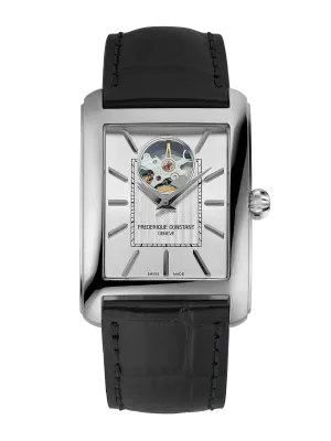 Classics Carree Heart Beat Mens 31MM White Dial Automatic FC-311S4C6