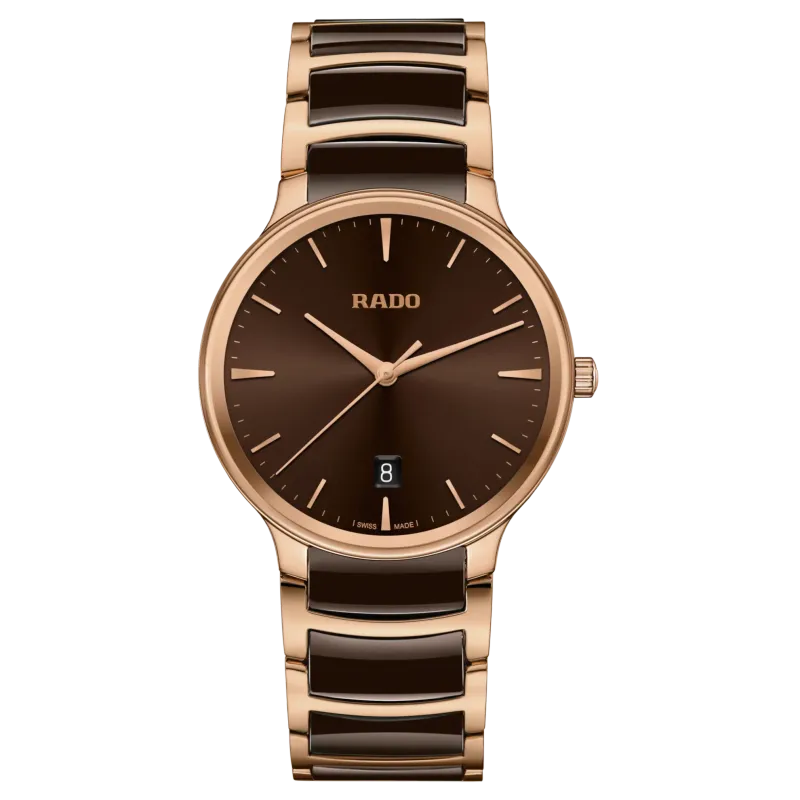 Centrix Diamonds Brown Dial 40MM Quartz R30023302