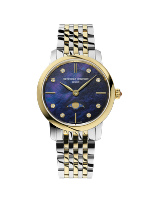 Slimline Ladies Moonphase 30MM Mother of Pearl Dial Quartz FC-206MPND1S3B