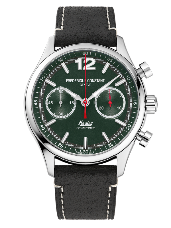 Vintage Rally Healey Chronograph 42MM Silver Dial Automatic Limited Edition FC-397HDGR5B6