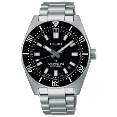 Seiko Prospex Black Dial 40MM 1965 Revival Divers Automatic SPB453J1