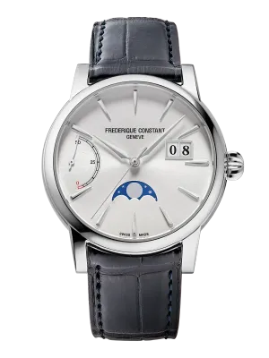 Manufacture Classic Power Reserve Big Date 41MM White Dial Automatic FC-735S3H6