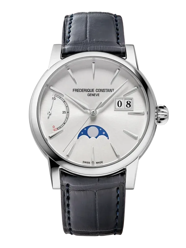 Manufacture Classic Power Reserve Big Date 41MM White Dial Automatic FC-735S3H6