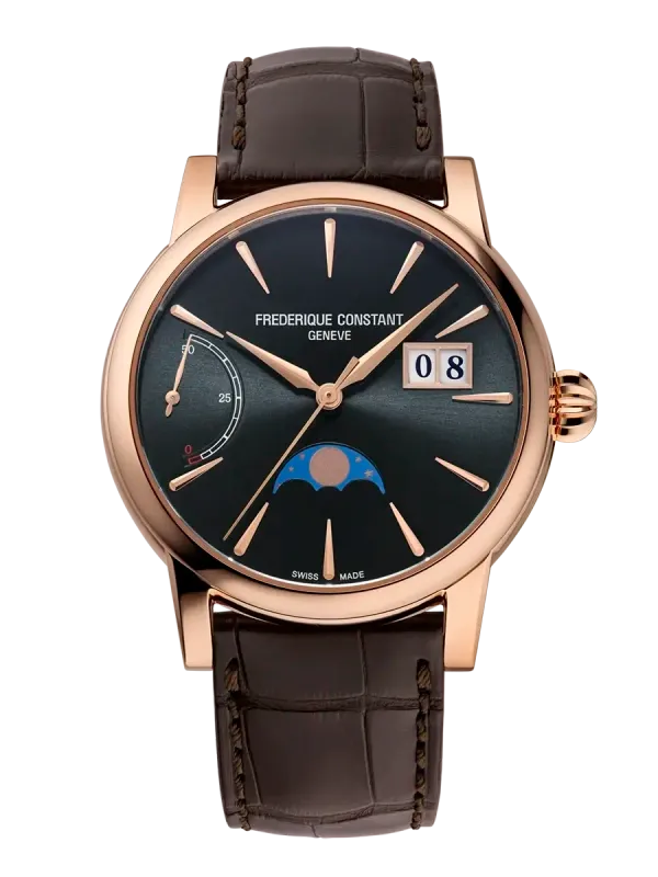 Manufacture Classic Power Reserve Big Date 40MM Black Dial Automatic FC-735G3H9