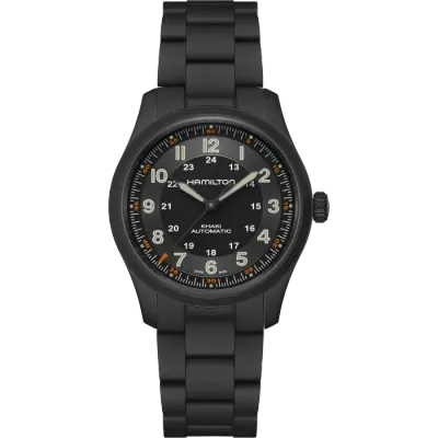 Hamilton Khaki Field Titanium Black Dial Auto 38 MM H70215130